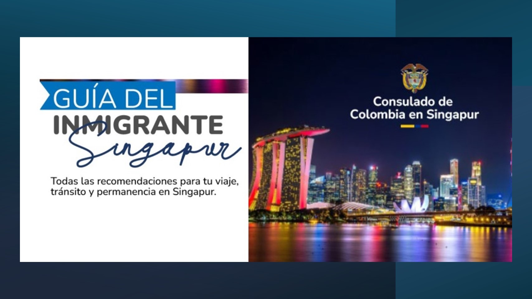Guía del inmigrante colombiano en Singapur